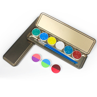 Kit de peinture corporelle professionnel, bonne couverture, non toxique, peinture pour le visage perlée activée par l'eau, pour adolescents et adultes, peinture pour le visage et le corps