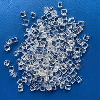 Granulés de plastique GPPS à haut débit, polystyrène à usage général, transparents et brillants pour le moulage par injection à paroi mince