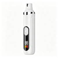 Coupe-ongles électrique silencieux rechargeable de luxe pour animaux de compagnie (chiens et chats) – Accessoires de toilettage et de manucure pour pattes