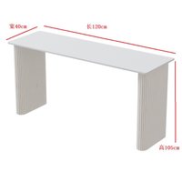 Table haute murale en métal avec chaise, table étroite commerciale pour salon de thé, balcon, design de luxe léger