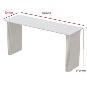 <span class=keywords><strong>Table</strong></span> haute <span class=keywords><strong>murale</strong></span> en métal avec chaise, <span class=keywords><strong>table</strong></span> étroite commerciale pour salon <span class=keywords><strong>de</strong></span> thé, balcon, design <span class=keywords><strong>de</strong></span> luxe léger - Product Image 6