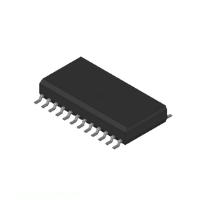 ไดรเวอร์ LED สำหรับการจัดการพลังงาน (PMIC), 16 เซกเมนต์, PDSO24 ชิ้นส่วนอิเล็กทรอนิกส์จากผู้ผลิตดั้งเดิม TLC5948PWPR - Product Image 1