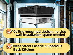 Sistema <span class=keywords><strong>de</strong></span> Refrigeración Monobloque Compacto con Control Preciso <span class=keywords><strong>de</strong></span> Temperatura para <span class=keywords><strong>Cocina</strong></span> Comercial, Almacenamiento en Frío y Exhibición <span class=keywords><strong>de</strong></span> Pastelería - Product Image 1
