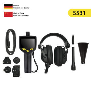 جهاز كشف التسرب الذكي اللاسلكي S531 مع شاشة لمس مدمجة وكاميرا 5 ميجابكسل وسماعة رأس لتقليل الضوضاء وتسجيل الصوت - Product Image 3