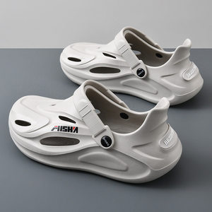 Sabots en EVA pour femmes, <span class=keywords><strong>sandales</strong></span> fermées pour hommes, chaussures de plage/randonnée/rivière, pantoufles, chaussures de travail pour chefs, logo personnalisé - Product Image 6