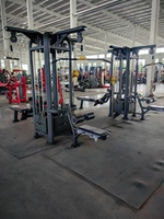 Máquina de Entrenamiento de Fuerza de Acero Multifuncional de Múltiples Estaciones con Formación de Cinco Personas con Doble Cuerda Dividida para Gimnasio Comercial Modelo: L1091C