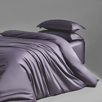 Taie d'oreiller 48*74cm Standard Écologique Unie Couleurs Vives en Fibre de Lyocell Housse de Coussin en Soie pour la Maison