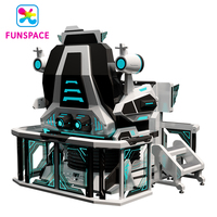 Parque temático de atracciones Arcade Time Travel VR Máquina de juego Realidad virtual Gaming VR Flight Simulator