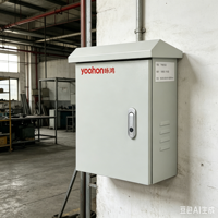 Armoire ODF murale vide 144 cœurs en acier pour fibre optique avec plateau de raccordement, armoire métallique et boîtier de jonction électrique
