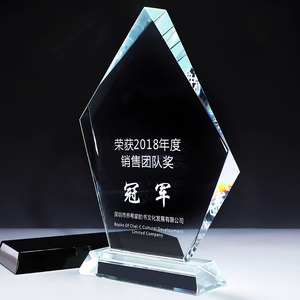 定制方形水晶奖杯奖牌优秀新创意设计欢迎礼品授权分销代理证书 - Product Image 4