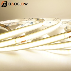 ไฟแถบ COB ความสว่างสูง 1000 ลูเมน AC 220V 240leds/m ตัดได้ทุกๆ 10 ซม. ไฟแถบ LED COB ความหนาแน่นสูง ยืดหยุ่นได้ โรงงานผลิตโดยตรง - Product Image 3