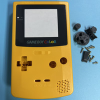 Étui de transport en plastique de haute qualité usine coque de boîtier de remplacement en gros pour les joueurs vidéo couleur Game Boy