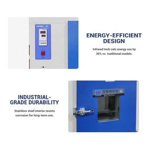 Forno industrial com câmara precisa da circulação do ar quente da grande capacidade do controle de temperatura Forno de aquecimento de aço inoxidável - Product Image 5