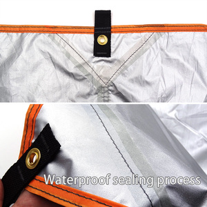 Toile de qualité supérieure, ultralégère, pour le <span class=keywords><strong>camping</strong></span> en plein air, résistante aux températures élevées, imperméable, bâche de tente, vente en gros, logo personnalisé, OEM - Product Image 5