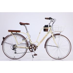 <span class=keywords><strong>Bicicleta</strong></span> Urbana Clásica de Estilo Vintage en Varios Colores, 24/<span class=keywords><strong>26</strong></span> Pulgadas, 7 Velocidades, <span class=keywords><strong>Bicicleta</strong></span> de Ciudad Clásica Azul para Damas con Portaequipajes, Venta al Por Mayor - Product Image 2
