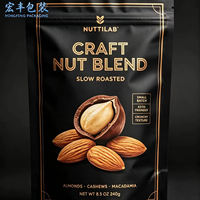 Sacs d'emballage alimentaire résistants au froid pour noix et fruits secs, sacs refermables avec tailles personnalisées pour amandes, pistaches, noix de cajou