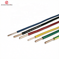 Fil électrique en cuivre massif BV 0,5 mm 1,0 mm 1,5 mm, 450 V 750 V, gaine PVC, câblage domestique, câble flexible en rouleau, IP40, service 24/7