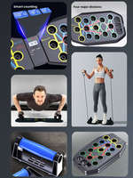 Poignées de pompes pliables portables pour la maison, équipement professionnel d'entraînement musculaire pour les pompes et les abdominaux, brevet en instance