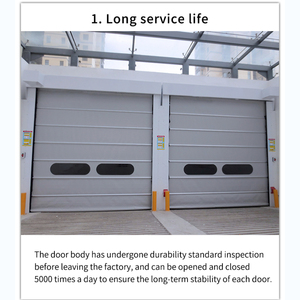 <span class=keywords><strong>Porte</strong></span> Pieghevoli in PVC Personalizzate del Produttore, Bestseller per Garage, Magazzini, Centri Commerciali, Uso Industriale, Soluzioni per Interni - Product Image 2