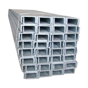 Barra de Acero en U Confiable, Perfil U14-U20 Q355B A36 S235JR SS400, Soldable, Sin Aleación, Perforada para Construcción - Product Image 1