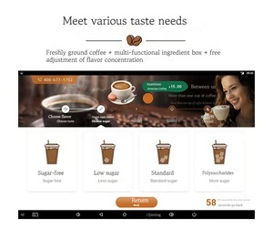 Máquina Expendedora de Café Automática de Autoservicio 24 Horas, con Ósmosis <span class=keywords><strong>Inversa</strong></span>, para Bebidas Calientes Instantáneas, Directo de Fábrica - Product Image 4