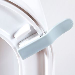HeDou Toilet Seat Lifter Light Green PP Material For Easy Cleaning Bathroom Use - Product Image 3