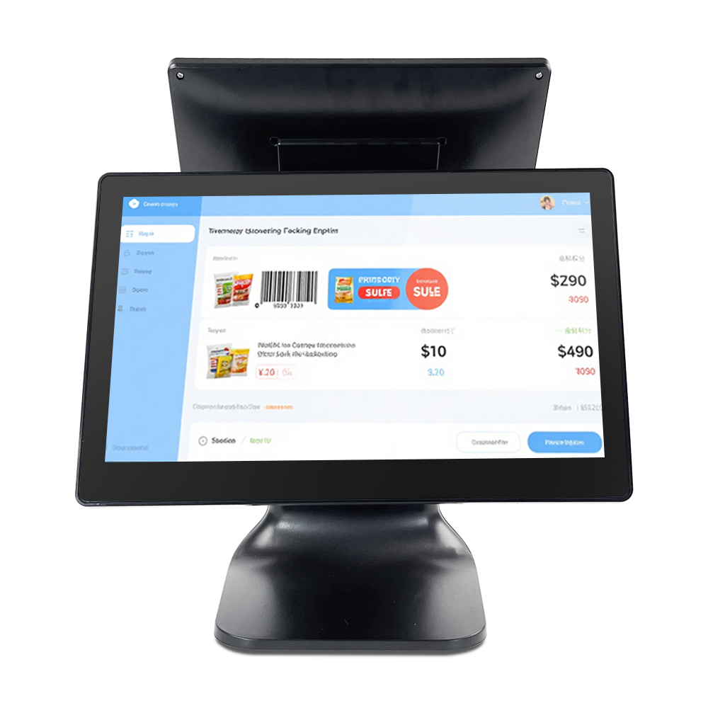 Оптовая продажа 15,6-дюймовый кассовый аппарат POS для ресторанов, мобильный офлайн-оплата для малого бизнеса