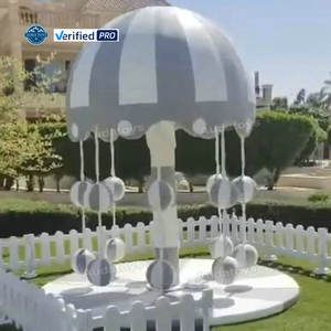 AUDATOYS Carrusel Eléctrico de Madera Suave de 8 Pies para Exteriores e Interiores para Niños de 2 a 10 Años de Edad-Uso Doméstico - Product Image 3