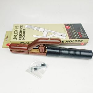 Soporte de electrodo de <span class=keywords><strong>soldadura</strong></span> 300A 500A con abrazadera de cobre aislada para soldador MMA adecuado para <span class=keywords><strong>electrodos</strong></span> de 1/4 a 7/8 pulgadas (500A) - Product Image 6