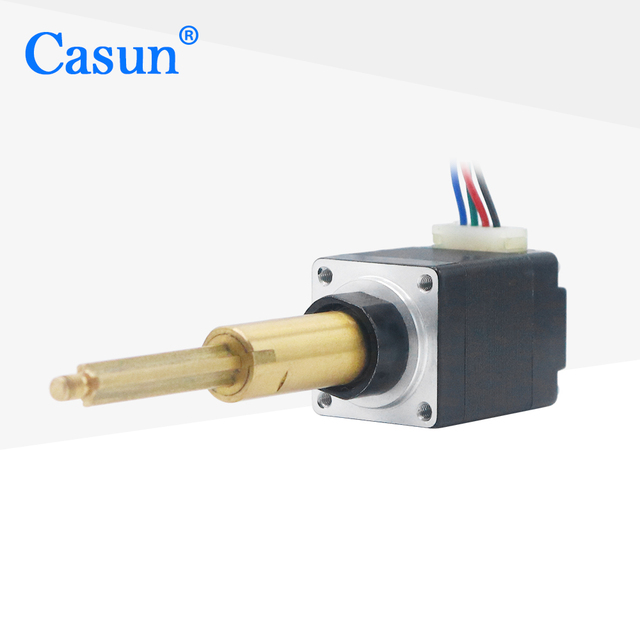For Micro Stepper Motor Hybrid NEMA 8 Series 21000 External Linear Actuator DC24V 1.2N.m Torque Linear Travel Per Step