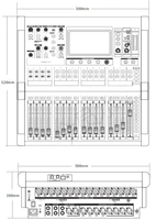 Console de mixage audio 20 canaux, système de sonorisation professionnel complet, système de sonorisation extérieur