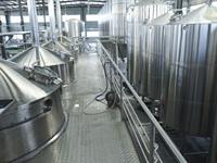 Brasserie de bière entièrement automatique de 2000L à 10000L avec réservoir sous pression pour système de brassage commercial