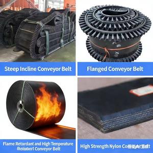 Tarımsal ürünlerin hasadı için özelleştirilmiş, dayanıklı, otomatik kaldırma ve indirme özellikli naylon konveyör bandı - Product Image 2