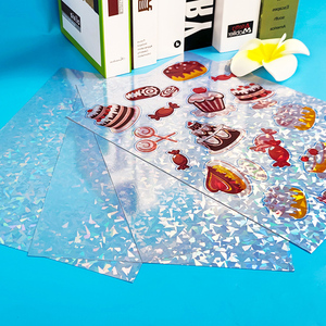 Papier autocollant vinyle personnalisé A3 A4, papier d'impression jet d'encre imperméable, autocollant vinyle holographique, autocollant laser holographique jet d'encre - Product Image 1