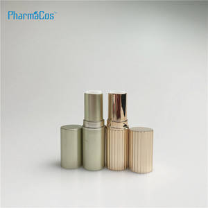 Tubos de Lápiz Labial Dorados Brillantes Personalizados de Fábrica y Botellas de Lápiz Labial de Plástico - Product Image 3