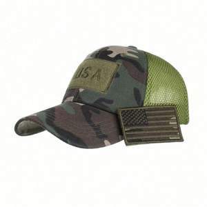 Gorra Trucker de Malla de Camuflaje Ajustable de 6 Paneles GOOD Service - Product Image 6