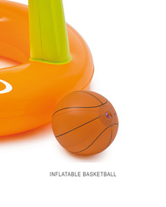 <span class=keywords><strong>INTEX</strong></span> 58504 56500 Cerceau flottant / MEGA Cerceau flottant <span class=keywords><strong>Jeu</strong></span> d'eau flottant en PVC d'extérieur Comprend une balle gonflable - Product Image 3