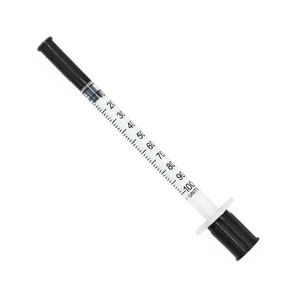 Seringue à insuline stérile jetable en acier inoxydable PP, couleurs violet, noir et rose, 0,5 ml/1 ml, certifiée CE sur mesure - Product Image 4