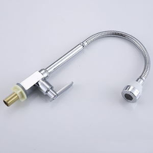 청동 Hd 안전 자동 센서 터치 무료 Faucent 스프레이 주방 싱크 수도꼭지 당겨 믹서 탭 - Product Image 4