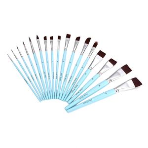 Professional 17 Pieces Body <b>Paint</b> Brush <b>Set</b> Synthetic Nylon for Face Painting - Product Image 5