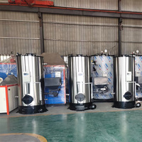 Generador de Vapor de Biomasa de Astillas de Madera de Alta Temperatura con Control Automático PLC, 1000 kg/h, para Fábrica de Impresión