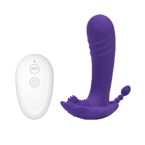 <b>Remote</b> <b>Control</b> 10 Speed Wearable Dildo Panty <b>Vibrator</b> Butterfly Invisible Sex Toys for Woman Adult Clitoral Pussy Stimulator% - Product Image 5