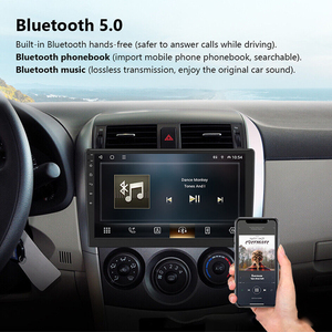 วิทยุติดรถยนต์โตโยต้า แคมรี่ ปี 2018 ขนาด 12.3 นิ้ว รองรับ Wireless Carplay และ Android Auto พร้อมระบบนำทาง GPS หน้าจอสัมผัส IPS HD เครื่องเล่นมัลติมีเดีย - Product Image 3