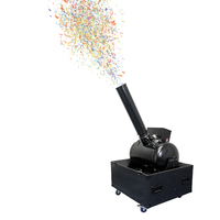 Canon à Confettis CO2 Haute Altitude Portable, Lanceur de Streamers, Contrôle DMX, Équipement d'Effets Scéniques pour Mariages et Ambiance