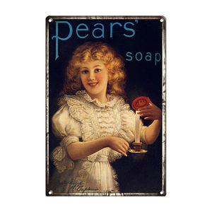 <span class=keywords><strong>Pin</strong></span> <span class=keywords><strong>Up</strong></span> salle de bain décor mur bar artisanat ancienne impression rétro signe vip salon Vintage métal affiche logo étain voiture plaque Offre Spéciale - Product Image 4