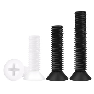 Nylon GR5 Zinc Plated Flat Head Cross Countersunk <b>Machine</b> <b>Screws</b> Metric Inch M2 M3 <b>M4</b> M5 M8 M10 M12 for Equipment Assembly - Product Image 6