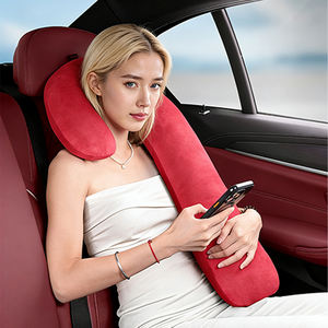 <span class=keywords><strong>Oreiller</strong></span> <span class=keywords><strong>de</strong></span> <span class=keywords><strong>voyage</strong></span> en forme <span class=keywords><strong>de</strong></span> <span class=keywords><strong>J</strong></span> pour voiture, en microfibre, pour adultes et enfants, pour avion et bus, nouvelle conception SUREWALHOME - Product Image 4