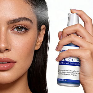 EKBER - Spray de Suero Capilar Personalizado Sin Sulfatos ni Parabenos, Hidratante para Cabello Fino, Nutre el Cuero Cabelludo, Biotina Ahk-cu + Ghk-cu - Product Image 1