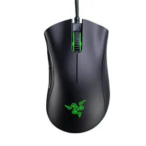 Razer Deathadder Essentiële Gaming Muis Fabriek Groothandel 6400 Dpi Optische Sensor 5 Programmeerbare Knoppen