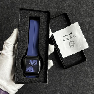 SABR Men's Fashion Business Watch Arabic Numerals Quartz Watch Men's Leisure Sports Alloy Case Silicone Strap Watch - Product Image 6